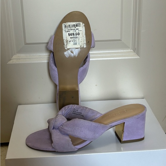 purple sandal heels - Picture 3 of 5